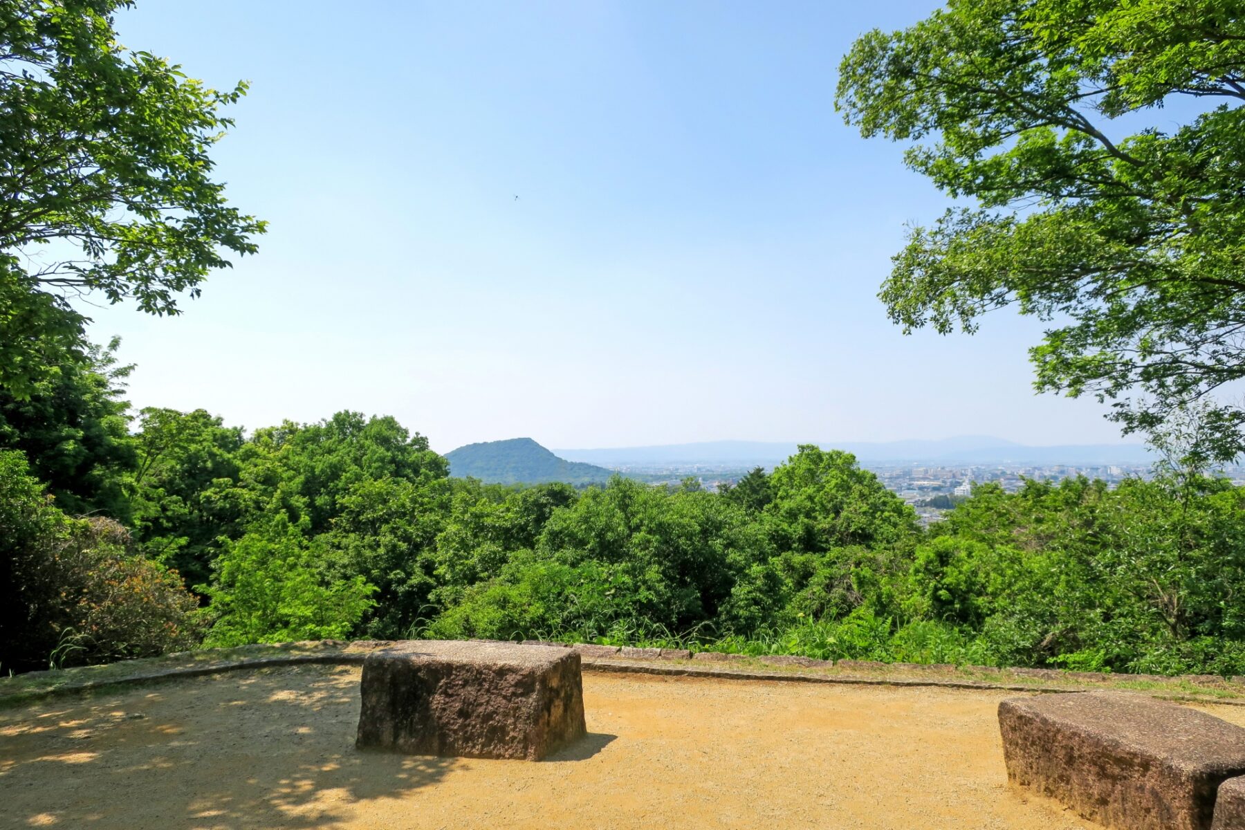 奈良・明日香村 甘樫丘 川原展望台